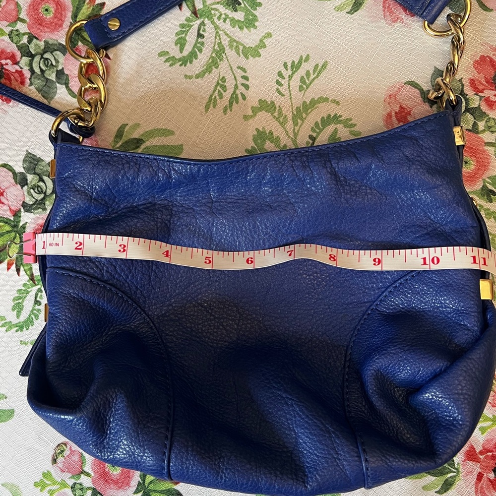 🌟❤️Price Drop❤️🌟Michael Kors Elegant Blue Leather Shoulder Bag - Picture 15 of 15